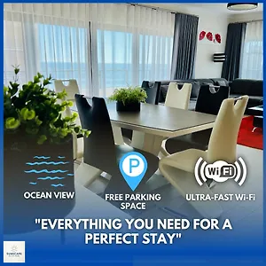  Apartment Sunscape Rocha Prime - Oceanview - Wifi - Parking
